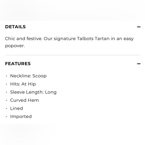 TALBOTS Petite Plaid Popover Blouse Top Shirt Tartan Flowy Green Black Pink - Picture 13 of 14